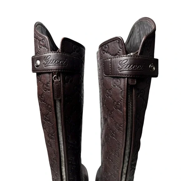Gucci Maud signature Knee High riding Boots size 39 - Picture 4 of 14